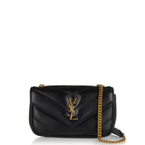 Loulou mini leather shoulder bag