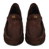 Suede loafers