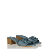 Baguette leather sandals