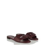 Baguette leather slides