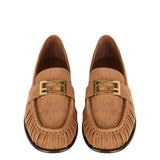 Sellier suede loafters