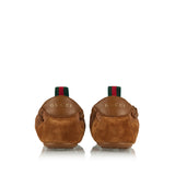 Shift suede-trimmed sneakers