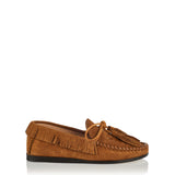 Fitza fringed suede loafers