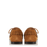 Fitza fringed suede loafers
