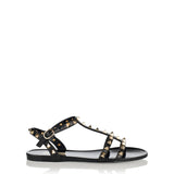 Rockstud pvc flat sandals