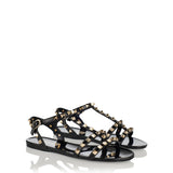 Rockstud pvc flat sandals