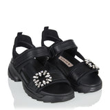 Roger Vivier Viv' Run embellished sandals