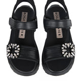 Roger Vivier Viv' Run embellished sandals