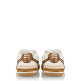 Gymnasium technical fabric and suede sneakers