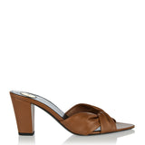 Saint Laurent Franciane leather mules