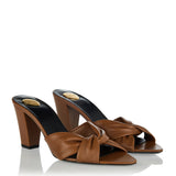 Saint Laurent Franciane leather mules