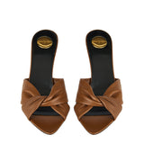 Saint Laurent Franciane leather mules
