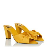 Saint Laurent Franciane satin mules