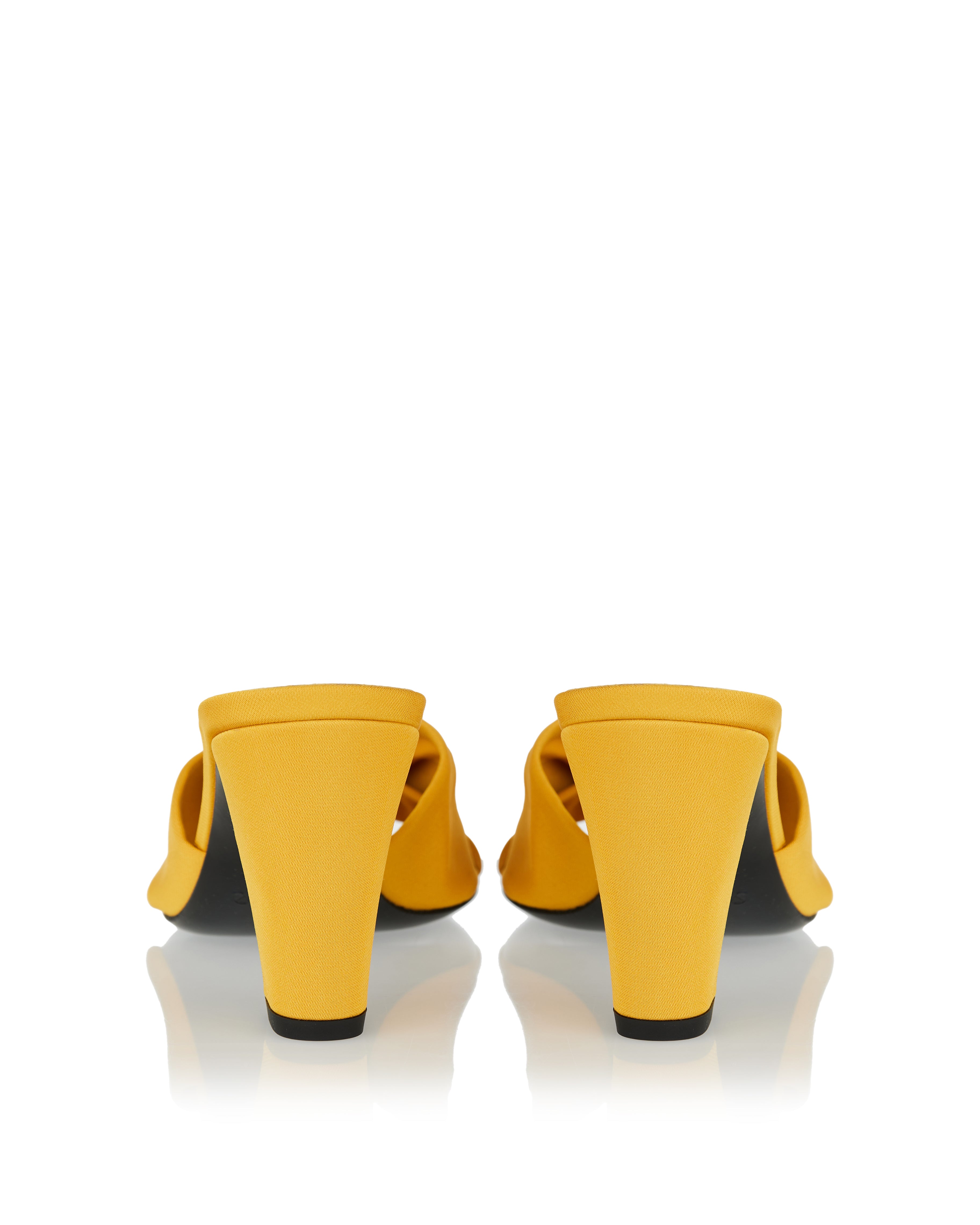 Saint Laurent Franciane satin mules – Luisa World