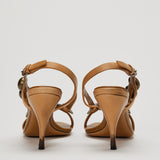 Miu Miu Leather stiletto heel sandals