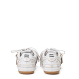 Miu Miu Leather gymnasium sneakers