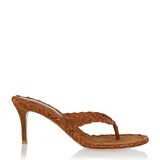 newCalypso suede-trimmed sandals