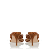 newCalypso suede-trimmed sandals