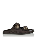 Gucci GG leather sandals