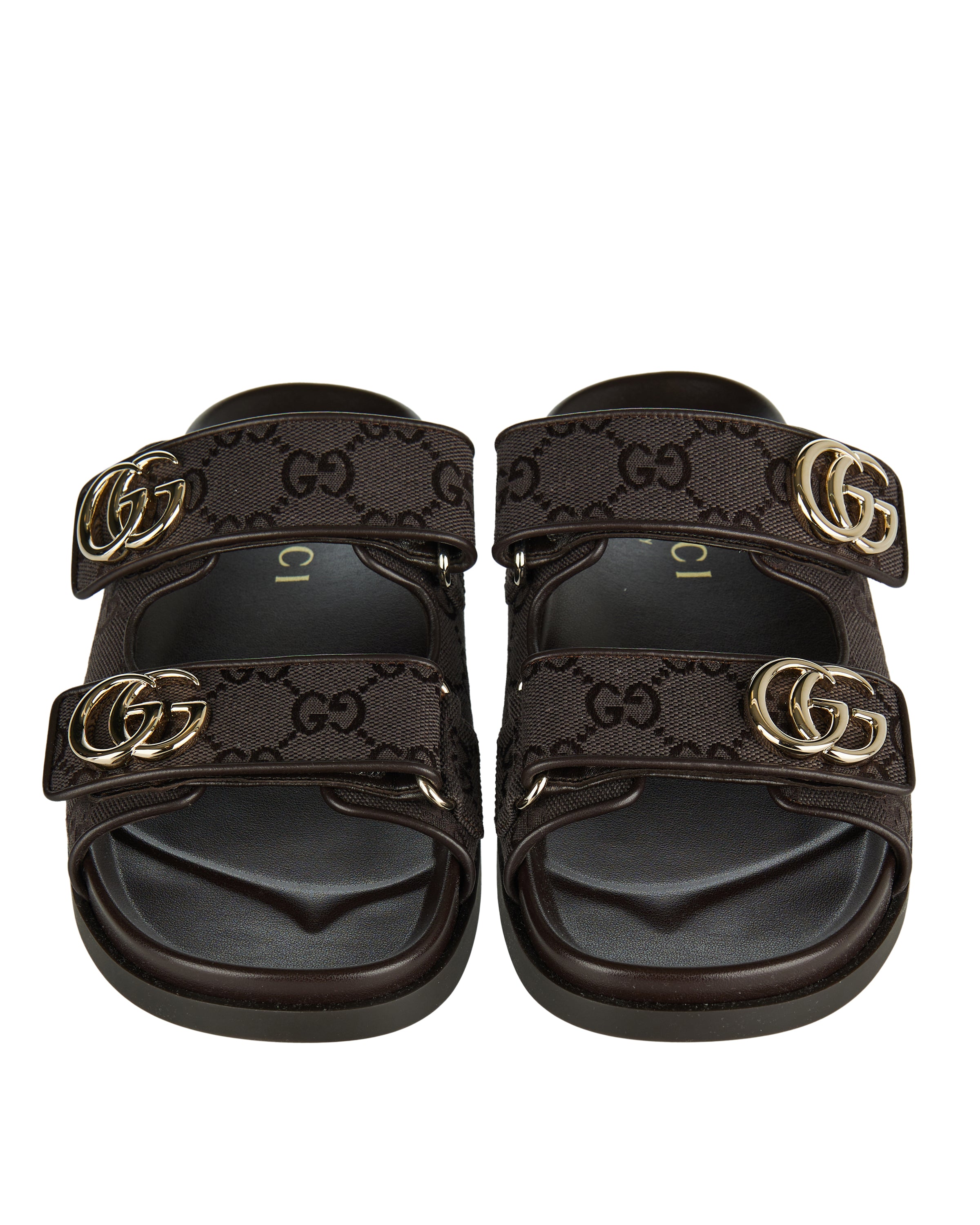 Gucci GG leather sandals – Luisa World