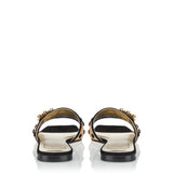 Roger Vivier Viv by the Sea polka dot canvas slides