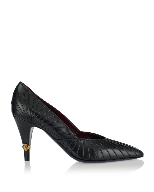 Gianni leather pumps
