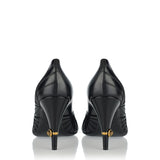 Gianni leather pumps