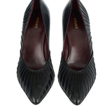 Gianni leather pumps