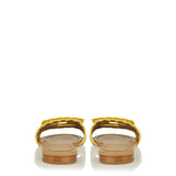 Fendi Baguette leather slides