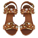 Keira cowhide embellished sandals