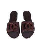 Dolce & Gabbana Logo heeled sandals