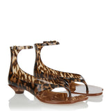 Chloé Leopard-print jelly sandals