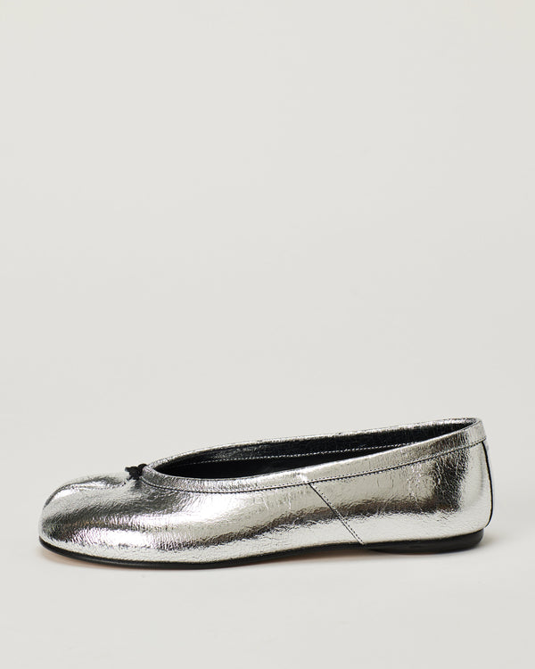 Maison Margiela Tabi broken mirror ballerinas