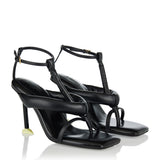 Givenchy Boudoir bicolor heeled thongs