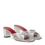 Valentino Garavani Annet metallic leather sandals