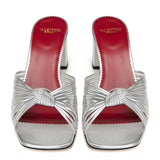 Valentino Garavani Annet metallic leather sandals