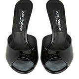 Dolce & Gabbana Keira patent leather mules