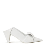 Loewe Origami flap back leather pumps
