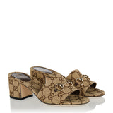 Gucci Horsebit mid-heel slide sandals