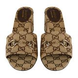 Gucci Horsebit mid-heel slide sandals