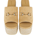 Gucci Horsebit platform espadrilles
