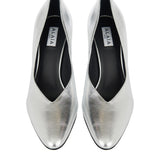 Alaïa Metallic leather pumps
