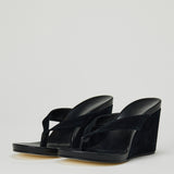 Phoebe Philo Round wedge sandals