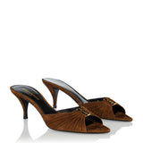Saint Laurent Babylone suede mules
