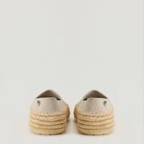 Loewe Paula's Ibiza Rio suede and raffia espadrilles
