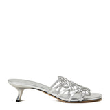 Loewe Paula's Ibiza Petal Anagram laminated sandals