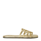 Loewe Paula's Ibiza Petal Anagram laminated slides