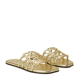 Loewe Paula's Ibiza Petal Anagram laminated slides
