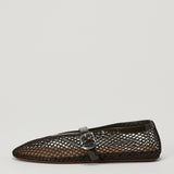 Alaïa Fishnet ballet flats