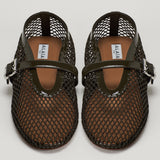 Alaïa Fishnet ballet flats
